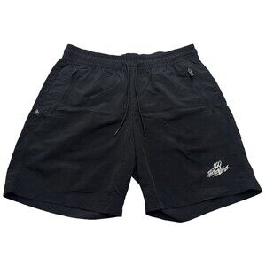 Men's 100 Thieves Nylon Shorts 6.5" Size Medium Black